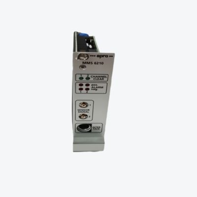 MODULE À CANAL DOUBLE DE MONITEUR DE VIBRATION D'AXE DE MMS 6110 EPRO