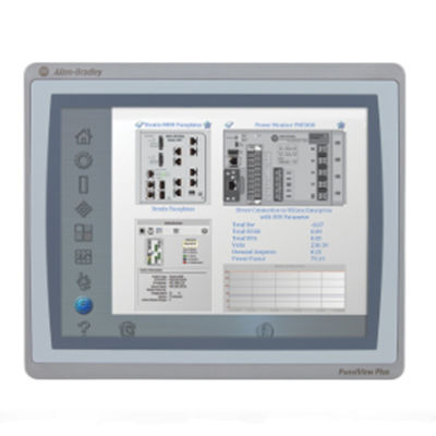 AB 2711C-T4T PLC HMI Panel Component 4-Inch Terminal Original Ready Stock